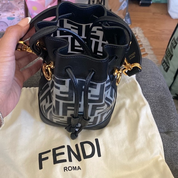 Fendi Handbags - Fendi 2018 Mon Tresor Mini Bucket Bag Authentic